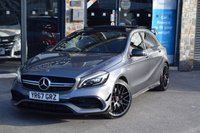 USED 2017 67 MERCEDES-BENZ A-CLASS 2.0 A45 AMG Hatchback 5dr Petrol SpdS DCT 4MATIC Euro 6 (s/s) (360 ps) FSH- DAB -PAN ROOF -SAT NAV