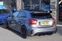 USED 2017 67 MERCEDES-BENZ A-CLASS 2.0 A45 AMG Hatchback 5dr Petrol SpdS DCT 4MATIC Euro 6 (s/s) (360 ps) FSH- DAB -PAN ROOF -SAT NAV