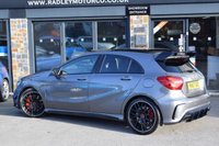 USED 2017 67 MERCEDES-BENZ A-CLASS 2.0 A45 AMG Hatchback 5dr Petrol SpdS DCT 4MATIC Euro 6 (s/s) (360 ps) FSH- DAB -PAN ROOF -SAT NAV