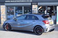 USED 2017 67 MERCEDES-BENZ A-CLASS 2.0 A45 AMG Hatchback 5dr Petrol SpdS DCT 4MATIC Euro 6 (s/s) (360 ps) FSH- DAB -PAN ROOF -SAT NAV