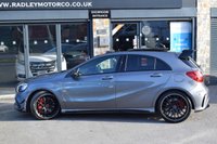 USED 2017 67 MERCEDES-BENZ A-CLASS 2.0 A45 AMG Hatchback 5dr Petrol SpdS DCT 4MATIC Euro 6 (s/s) (360 ps) FSH- DAB -PAN ROOF -SAT NAV