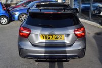 USED 2017 67 MERCEDES-BENZ A-CLASS 2.0 A45 AMG Hatchback 5dr Petrol SpdS DCT 4MATIC Euro 6 (s/s) (360 ps) FSH- DAB -PAN ROOF -SAT NAV