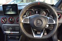 USED 2017 67 MERCEDES-BENZ A-CLASS 2.0 A45 AMG Hatchback 5dr Petrol SpdS DCT 4MATIC Euro 6 (s/s) (360 ps) FSH- DAB -PAN ROOF -SAT NAV