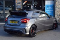 USED 2017 67 MERCEDES-BENZ A-CLASS 2.0 A45 AMG Hatchback 5dr Petrol SpdS DCT 4MATIC Euro 6 (s/s) (360 ps) FSH- DAB -PAN ROOF -SAT NAV