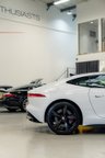 USED 2015 63 JAGUAR F-TYPE 5.0 V8 R Coupe 2dr Petrol Auto Euro 5 (s/s) (550 ps) FLAT BOTTOM WHEEL / CARBON WHEELS