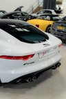 USED 2015 63 JAGUAR F-TYPE 5.0 V8 R Coupe 2dr Petrol Auto Euro 5 (s/s) (550 ps) FLAT BOTTOM WHEEL / CARBON WHEELS