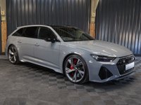 USED 2021 21 AUDI RS6 AVANT 4.0 TFSI V8 Vorsprung Estate 5dr Petrol Tiptronic quattro Euro 6 (s/s) (600 ps) FULL AUDI HISTORY, 12 MONTH WARRANTY, PANORAMIC ROOF, VORSPRUNG EDITION WITH AMAZING SPEC AND IN THE BEST COLOUR NARDO GREY!  GREAT FINANCE DEALS AVAILABLE