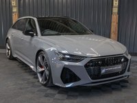 USED 2021 21 AUDI RS6 AVANT 4.0 TFSI V8 Vorsprung Estate 5dr Petrol Tiptronic quattro Euro 6 (s/s) (600 ps) FULL AUDI HISTORY, 12 MONTH WARRANTY, PANORAMIC ROOF, VORSPRUNG EDITION WITH AMAZING SPEC AND IN THE BEST COLOUR NARDO GREY!  GREAT FINANCE DEALS AVAILABLE
