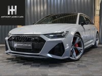 USED 2021 21 AUDI RS6 AVANT 4.0 TFSI V8 Vorsprung Estate 5dr Petrol Tiptronic quattro Euro 6 (s/s) (600 ps) FULL AUDI HISTORY, 12 MONTH WARRANTY, PANORAMIC ROOF, VORSPRUNG EDITION WITH AMAZING SPEC AND IN THE BEST COLOUR NARDO GREY!  GREAT FINANCE DEALS AVAILABLE