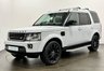 USED 2016 66 LAND ROVER DISCOVERY 4 3.0 SD V6 Landmark SUV 5dr Diesel Auto 4WD Euro 6 (s/s) (256 bhp) Landmark Specification , Yulong White, Rear Screen Entertainment System, Sliding Glass Sunroof, Privacy Glass, Veneer Black Laquer Door / Console Inserts,