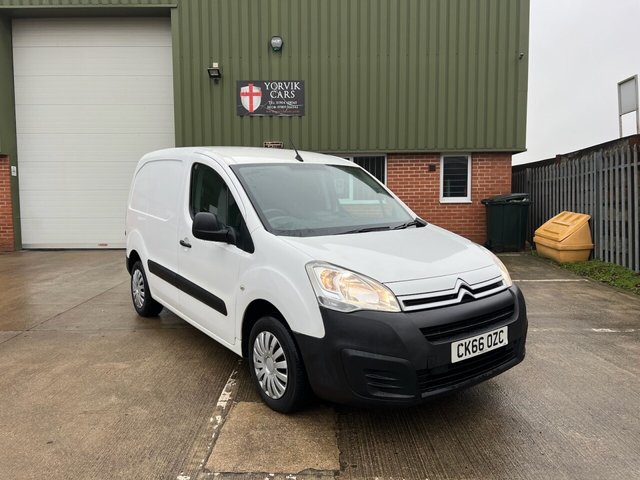 2016 66 Citroen Berlingo 1.6 BlueHDi 850 Enterprise Panel Van 5dr Diesel Manual L1 (112 g/km, 100 bhp)