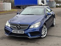 USED 2016 66 MERCEDES-BENZ E-CLASS 2.1 E220d AMG Line Edition (Premium) Coupe 2dr Diesel G-Tronic+ Euro 6 (s/s) (177 ps) 