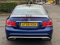 USED 2016 66 MERCEDES-BENZ E-CLASS 2.1 E220d AMG Line Edition (Premium) Coupe 2dr Diesel G-Tronic+ Euro 6 (s/s) (177 ps) 