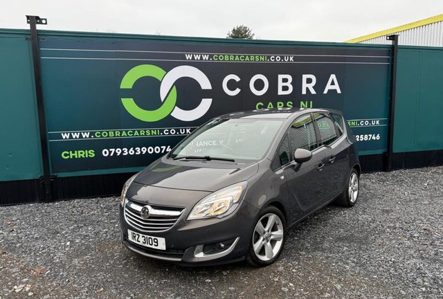 2014 VAUXHALL MERIVA 1.4i Tech Line MPV 5dr Petrol Manual Euro 6 (100 ps) 