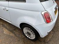 USED 2009 09 FIAT 500 1.2 Lounge Hatchback 3dr Petrol Manual Euro 5 (s/s) (69 bhp) 