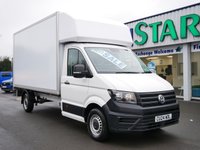 USED 2024 24 VOLKSWAGEN CRAFTER CR35 2.0 TDI 140 BHP ETG LUTON ( TAIL-LIFT / AIR CON ) AIR CON | FACTORY LUTON BODY | TAIL-LIFT