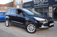 USED 2015 65 FORD KUGA 2.0 TDCi Titanium SUV 5dr Diesel Manual 2WD Euro 6 (s/s) (150 ps) 6 MONTHS RAC PLATINUM WARRANTY