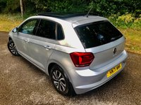 USED 2021 71 VOLKSWAGEN POLO 1.0 TSI Active Hatchback 5dr Petrol DSG Euro 6 (s/s) (95 ps) ELECTRIC SUNROOF\\HEATED FRONT SEATS//FULL VW/SPECIALIST SERVICE HISTORY\\\APPLE-PLAY//SATNAV//BLUETOOTH//LEATHER BOUND STEERING WHEEL /GEAR KNOB\HANDBRAKE///2 OWNER WITH 26,000 MILES//CRUISE CONTROL//ALLOYS//FRONT AND REAR PARK SENSORS DSG Euro 6 (s/s) (95 ps) ELECTRIC SUNROOF\\HEATED FRONT SEATS//FULL VW/SPECIALIST SERVICE HISTORY\\\APPLE-PLAY//SATNAV//BLUETOOTH//LEATHER BOUND STEERING WHEEL /GEAR KNOB\HANDBRAKE///2 OWNER WITH 26,000 MILES//CRUISE CONTROL//ALLOYS//FRONT AND REAR PARK SENSORS