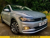 USED 2021 71 VOLKSWAGEN POLO 1.0 TSI Active Hatchback 5dr Petrol DSG Euro 6 (s/s) (95 ps) ELECTRIC SUNROOF\\HEATED FRONT SEATS//FULL VW/SPECIALIST SERVICE HISTORY\\\APPLE-PLAY//SATNAV//BLUETOOTH//LEATHER BOUND STEERING WHEEL /GEAR KNOB\HANDBRAKE///2 OWNER WITH 26,000 MILES//CRUISE CONTROL//ALLOYS//FRONT AND REAR PARK SENSORS DSG Euro 6 (s/s) (95 ps) ELECTRIC SUNROOF\\HEATED FRONT SEATS//FULL VW/SPECIALIST SERVICE HISTORY\\\APPLE-PLAY//SATNAV//BLUETOOTH//LEATHER BOUND STEERING WHEEL /GEAR KNOB\HANDBRAKE///2 OWNER WITH 26,000 MILES//CRUISE CONTROL//ALLOYS//FRONT AND REAR PARK SENSORS