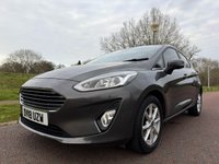 USED 2018 18 FORD FIESTA 1.0T EcoBoost Zetec Hatchback 5dr Petrol Auto Euro 6 (s/s) (100 ps) ULEZ COMPLIANT-AUTOMATIC-BLUETOOTH
