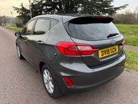 USED 2018 18 FORD FIESTA 1.0T EcoBoost Zetec Hatchback 5dr Petrol Auto Euro 6 (s/s) (100 ps) ULEZ COMPLIANT-AUTOMATIC-BLUETOOTH