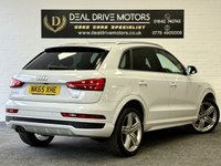 USED 2015 65 AUDI Q3 2.0 TDI S line Plus SUV 5dr Diesel S Tronic quattro Euro 6 (s/s) (184 ps) SATNAV REVCAMERA HEATED SEATS