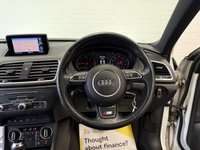 USED 2015 65 AUDI Q3 2.0 TDI S line Plus SUV 5dr Diesel S Tronic quattro Euro 6 (s/s) (184 ps) SATNAV REVCAMERA HEATED SEATS