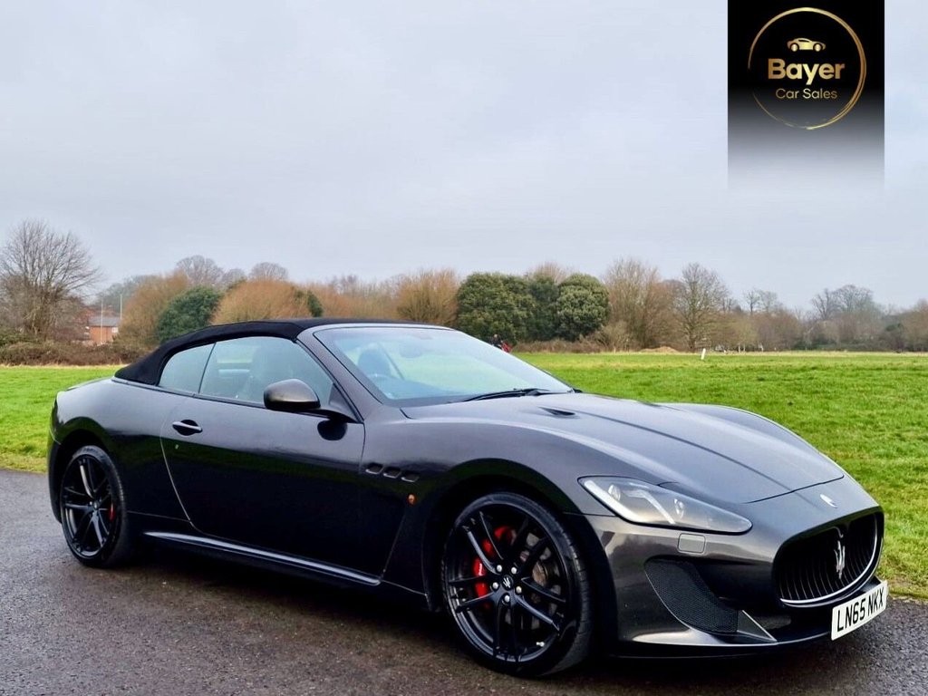 USED 2015 65 MASERATI GRANCABRIO 4.7 V8 MC Limited Edition Convertible 2dr Petrol MC Shift Euro 5 (460 ps) FINANCE AVAILABLE