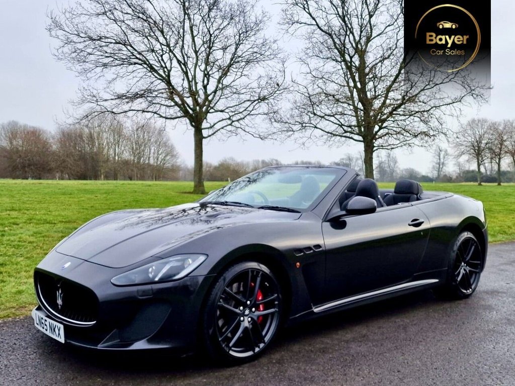 USED 2015 65 MASERATI GRANCABRIO 4.7 V8 MC Limited Edition Convertible 2dr Petrol MC Shift Euro 5 (460 ps) FINANCE AVAILABLE