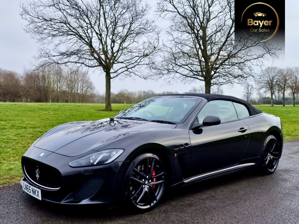 USED 2015 65 MASERATI GRANCABRIO 4.7 V8 MC Limited Edition Convertible 2dr Petrol MC Shift Euro 5 (460 ps) FINANCE AVAILABLE