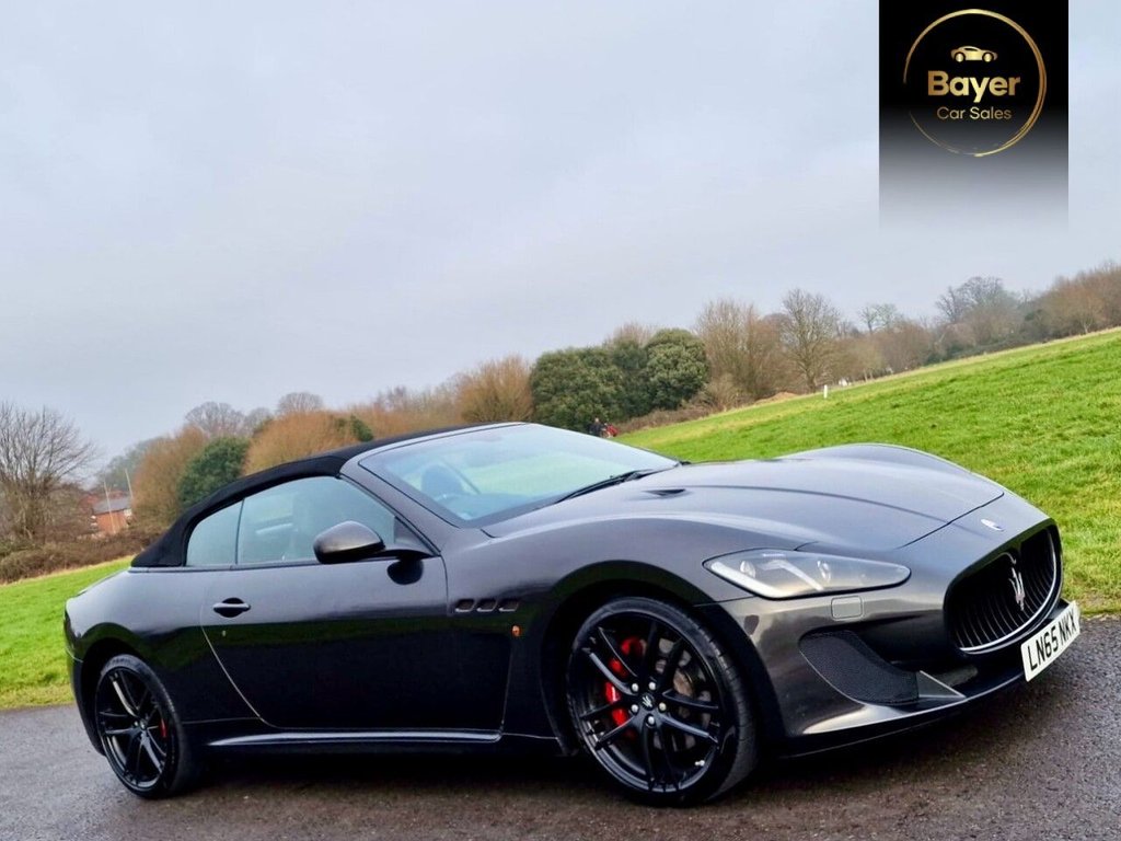 USED 2015 65 MASERATI GRANCABRIO 4.7 V8 MC Limited Edition Convertible 2dr Petrol MC Shift Euro 5 (460 ps) FINANCE AVAILABLE