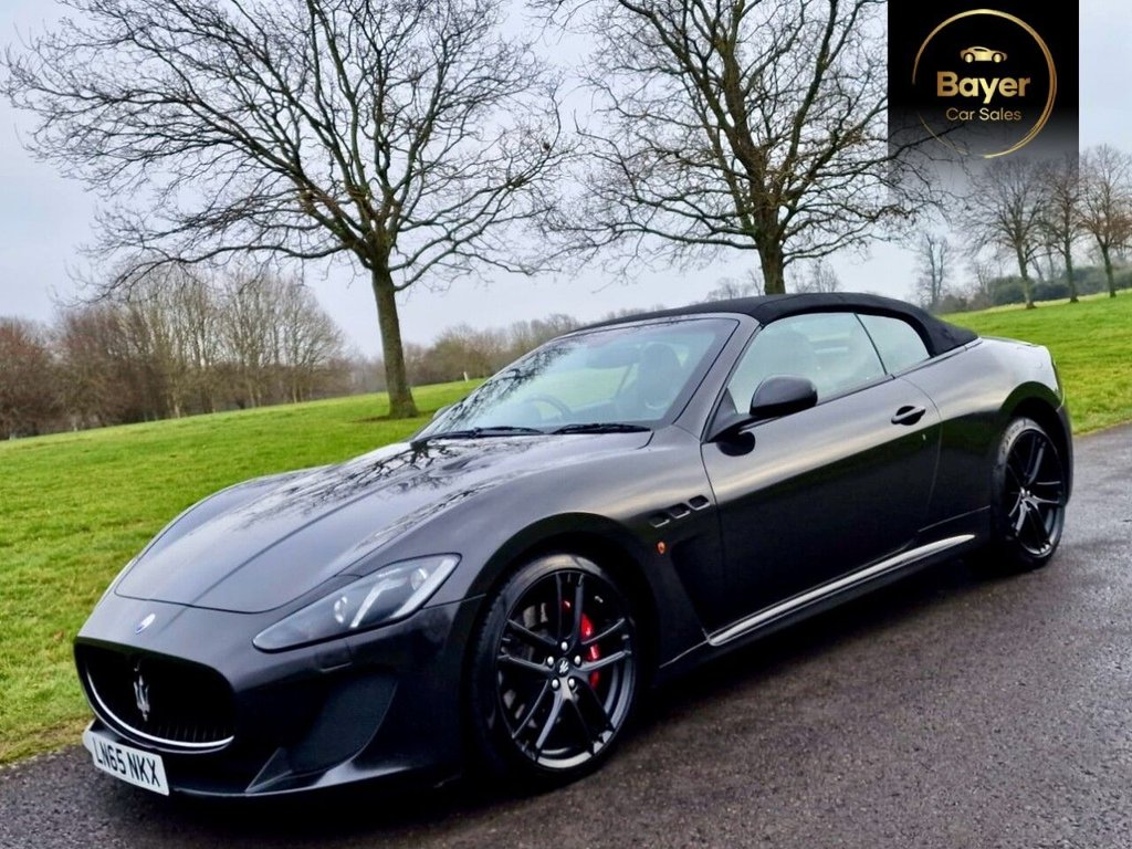 USED 2015 65 MASERATI GRANCABRIO 4.7 V8 MC Limited Edition Convertible 2dr Petrol MC Shift Euro 5 (460 ps) FINANCE AVAILABLE