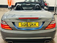 USED 2016 16 MERCEDES-BENZ SLK 2.1 SLK250D AMG Sport Convertible 2 Door Diesel G-Tronic Euro 6 (s/s) (204 ps) ULEZ EURO 6 &pound;35 TAX 6 SERVICES