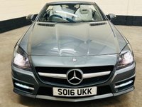 USED 2016 16 MERCEDES-BENZ SLK 2.1 SLK250D AMG Sport Convertible 2 Door Diesel G-Tronic Euro 6 (s/s) (204 ps) ULEZ EURO 6 &pound;35 TAX 6 SERVICES