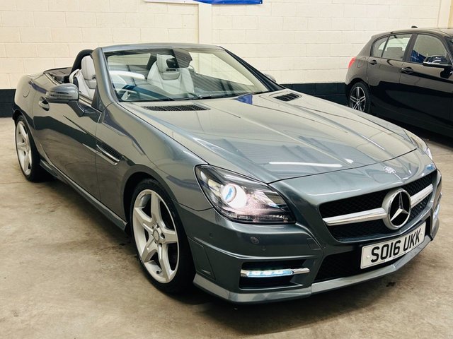 2016 16 Mercedes-Benz Slk 2.1 SLK250D AMG Sport Convertible 2 Door Diesel G-Tronic Euro 6 (s/s) (204 ps)