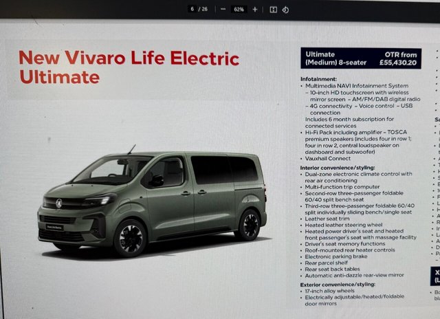 View our VAUXHALL VIVARO