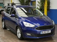 USED 2016 16 FORD GRAND C-MAX 1.5 TDCi Zetec MPV 5dr Diesel Manual Euro 6 (s/s) (120 ps) &pound;35 ROAD TAX BLUETOOTH CRUISE CONTROL PARKING SENSORS 3 OWNERS SERVICE HISTORY WARRANTY