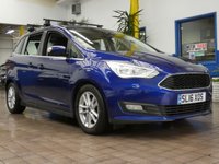 USED 2016 16 FORD GRAND C-MAX 1.5 TDCi Zetec MPV 5dr Diesel Manual Euro 6 (s/s) (120 ps) &pound;35 ROAD TAX BLUETOOTH CRUISE CONTROL PARKING SENSORS 3 OWNERS SERVICE HISTORY WARRANTY