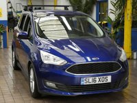 USED 2016 16 FORD GRAND C-MAX 1.5 TDCi Zetec MPV 5dr Diesel Manual Euro 6 (s/s) (120 ps) &pound;35 ROAD TAX BLUETOOTH CRUISE CONTROL PARKING SENSORS 3 OWNERS SERVICE HISTORY WARRANTY