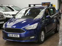 USED 2016 16 FORD GRAND C-MAX 1.5 TDCi Zetec MPV 5dr Diesel Manual Euro 6 (s/s) (120 ps) &pound;35 ROAD TAX BLUETOOTH CRUISE CONTROL PARKING SENSORS 3 OWNERS SERVICE HISTORY WARRANTY