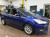 USED 2016 16 FORD GRAND C-MAX 1.5 TDCi Zetec MPV 5dr Diesel Manual Euro 6 (s/s) (120 ps) &pound;35 ROAD TAX BLUETOOTH CRUISE CONTROL PARKING SENSORS 3 OWNERS SERVICE HISTORY WARRANTY