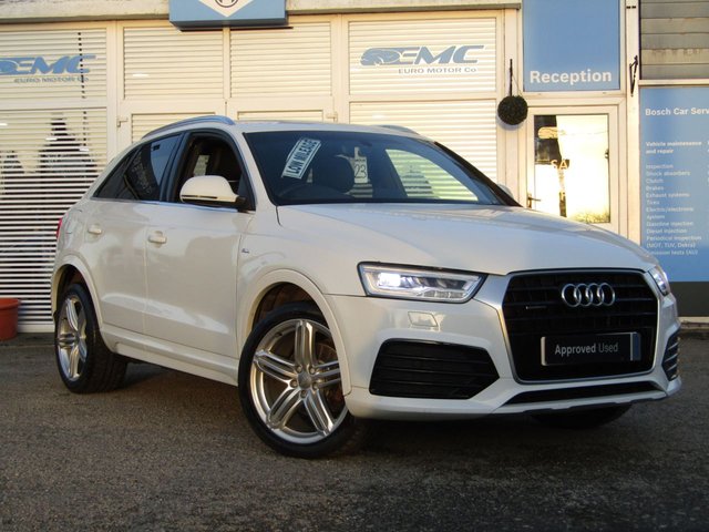 2016 16 Audi Q3 2.0 TDI S line Plus SUV 5dr Diesel Manual quattro Euro 6 (s/s) (150 ps)
