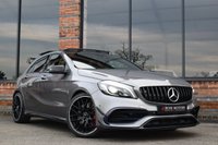 USED 2016 16 MERCEDES-BENZ A-CLASS 2.0 A45 AMG (Premium) Hatchback 5dr Petrol SpdS DCT 4MATIC Euro 6 (s/s) (381 ps) PAN ROOF / AERO PACK / BUCKETS