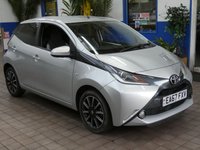 USED 2017 67 TOYOTA AYGO 1.0 VVT-i x-style Hatchback 5dr Petrol Manual Euro 6 (68 ps) NICE TIDY EXAMPLE AIR CON BLUETOOTH REAR CAMERA CRUISE CONTROL 3 OWNERS SERVICE WARRANTY