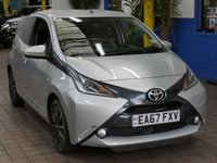 USED 2017 67 TOYOTA AYGO 1.0 VVT-i x-style Hatchback 5dr Petrol Manual Euro 6 (68 ps) NICE TIDY EXAMPLE AIR CON BLUETOOTH REAR CAMERA CRUISE CONTROL 3 OWNERS SERVICE WARRANTY