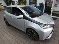 USED 2017 67 TOYOTA AYGO 1.0 VVT-i x-style Hatchback 5dr Petrol Manual Euro 6 (68 ps) NICE TIDY EXAMPLE AIR CON BLUETOOTH REAR CAMERA CRUISE CONTROL 3 OWNERS SERVICE WARRANTY