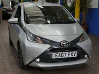 USED 2017 67 TOYOTA AYGO 1.0 VVT-i x-style Hatchback 5dr Petrol Manual Euro 6 (68 ps) NICE TIDY EXAMPLE AIR CON BLUETOOTH REAR CAMERA CRUISE CONTROL 3 OWNERS SERVICE WARRANTY
