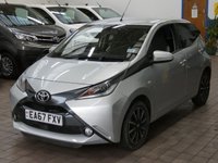 USED 2017 67 TOYOTA AYGO 1.0 VVT-i x-style Hatchback 5dr Petrol Manual Euro 6 (68 ps) NICE TIDY EXAMPLE AIR CON BLUETOOTH REAR CAMERA CRUISE CONTROL 3 OWNERS SERVICE WARRANTY