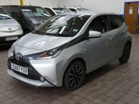 USED 2017 67 TOYOTA AYGO 1.0 VVT-i x-style Hatchback 5dr Petrol Manual Euro 6 (68 ps) NICE TIDY EXAMPLE AIR CON BLUETOOTH REAR CAMERA CRUISE CONTROL 3 OWNERS SERVICE WARRANTY