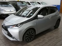USED 2017 67 TOYOTA AYGO 1.0 VVT-i x-style Hatchback 5dr Petrol Manual Euro 6 (68 ps) NICE TIDY EXAMPLE AIR CON BLUETOOTH REAR CAMERA CRUISE CONTROL 3 OWNERS SERVICE WARRANTY